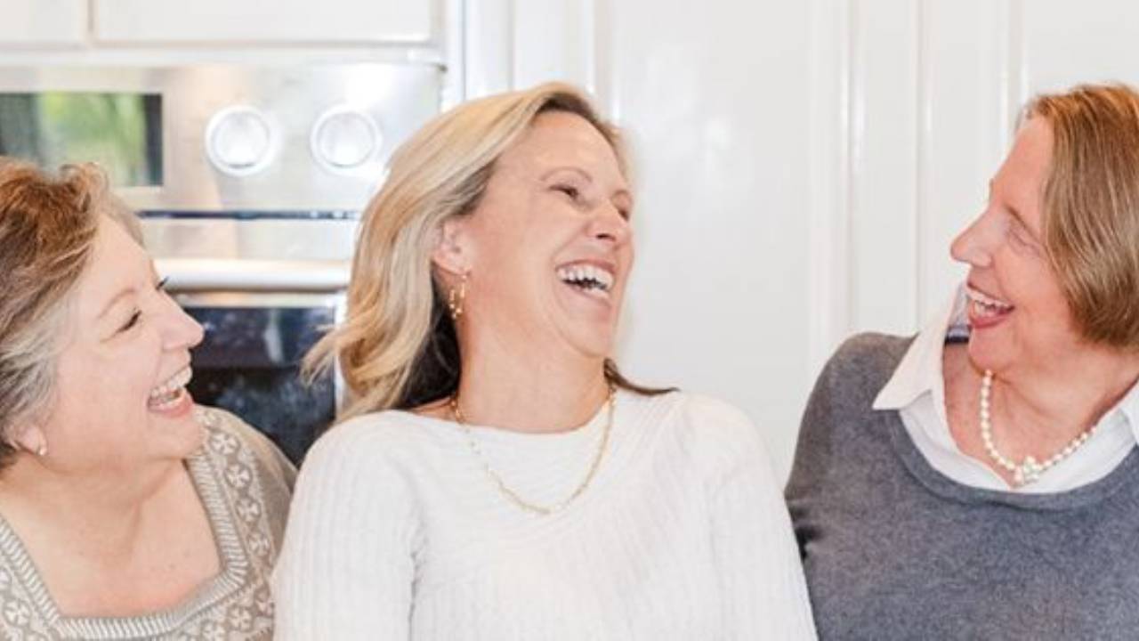 The Savor Team laughing together.