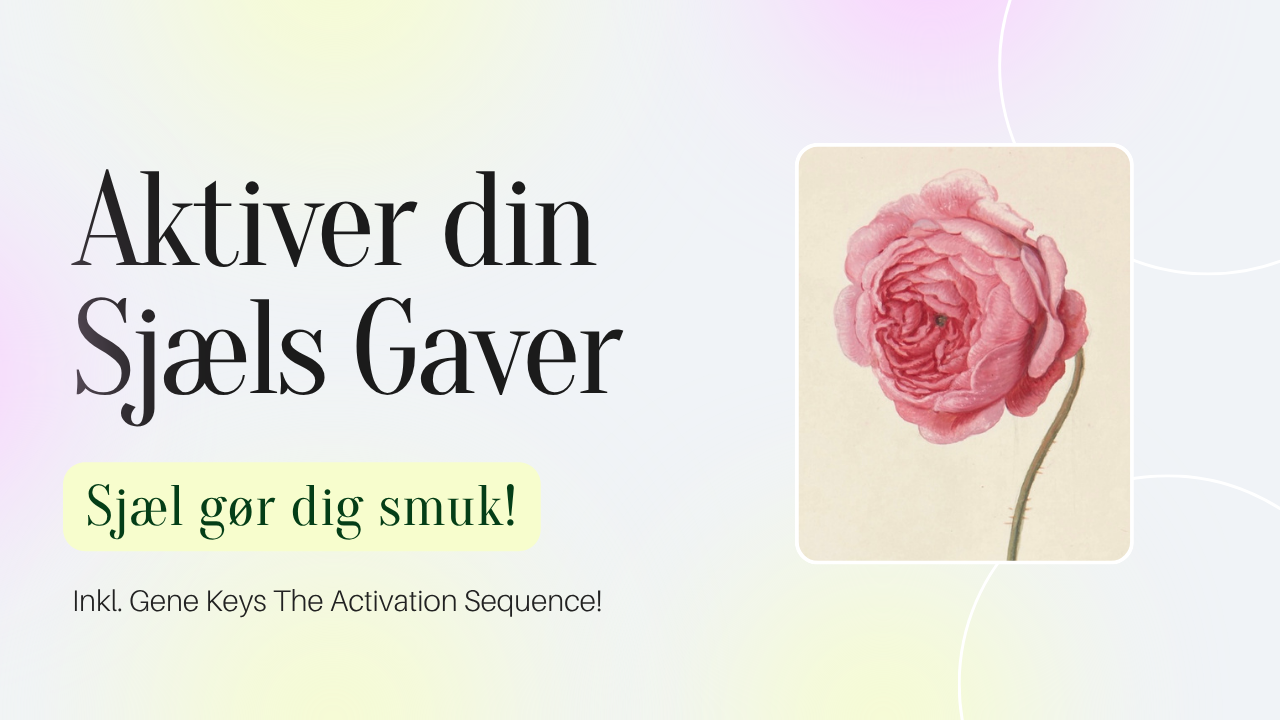 gene keys sessioner, aktiver din genius, pearl sequence