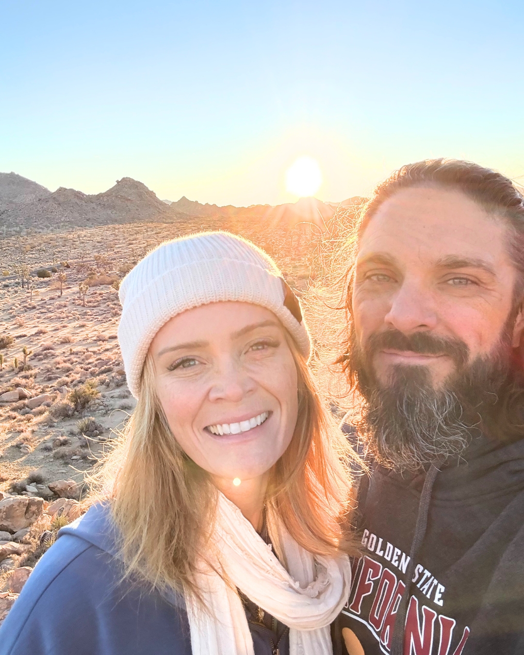 JJ and Michael at Joshua Tree