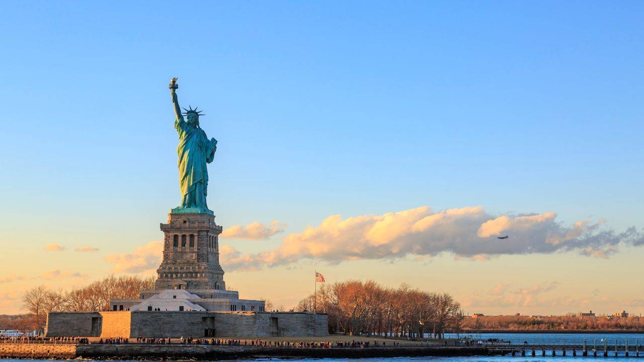 Pillars of Atlantis Statue of Liberty artwork