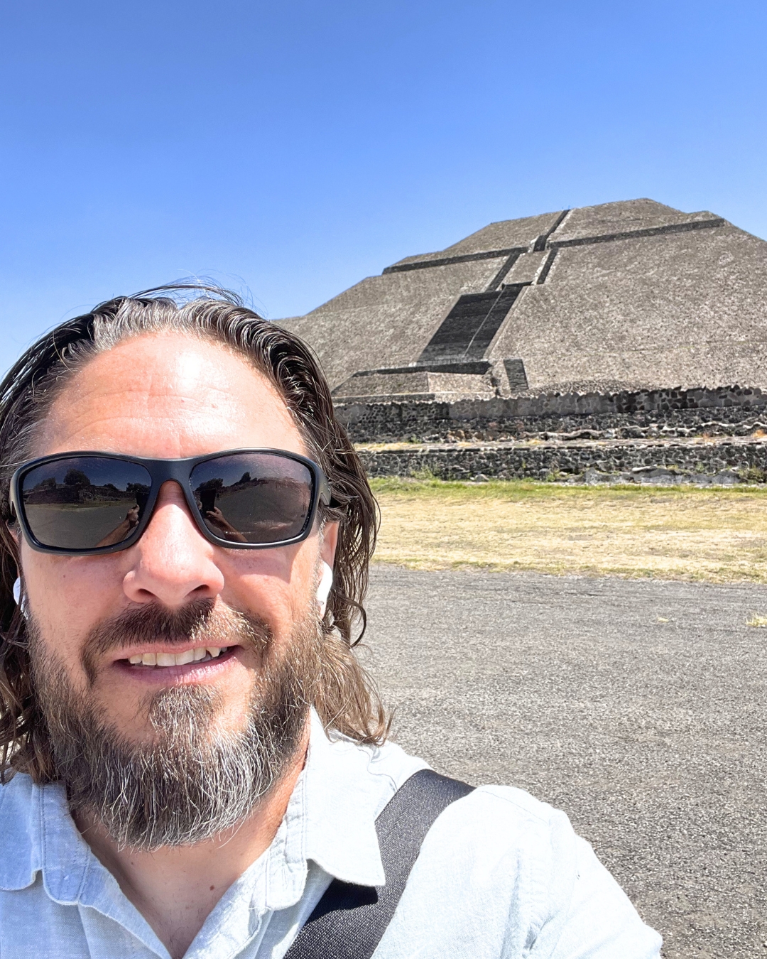 Michael at Teotihuacan