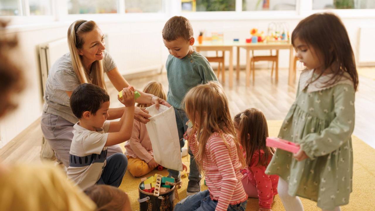 Young children building flexibility through everyday routines