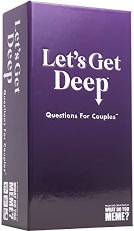 WHAT DO YOU MEME? Let's Get Deep - Conversation Cards for Couples, Love Language Card Game
