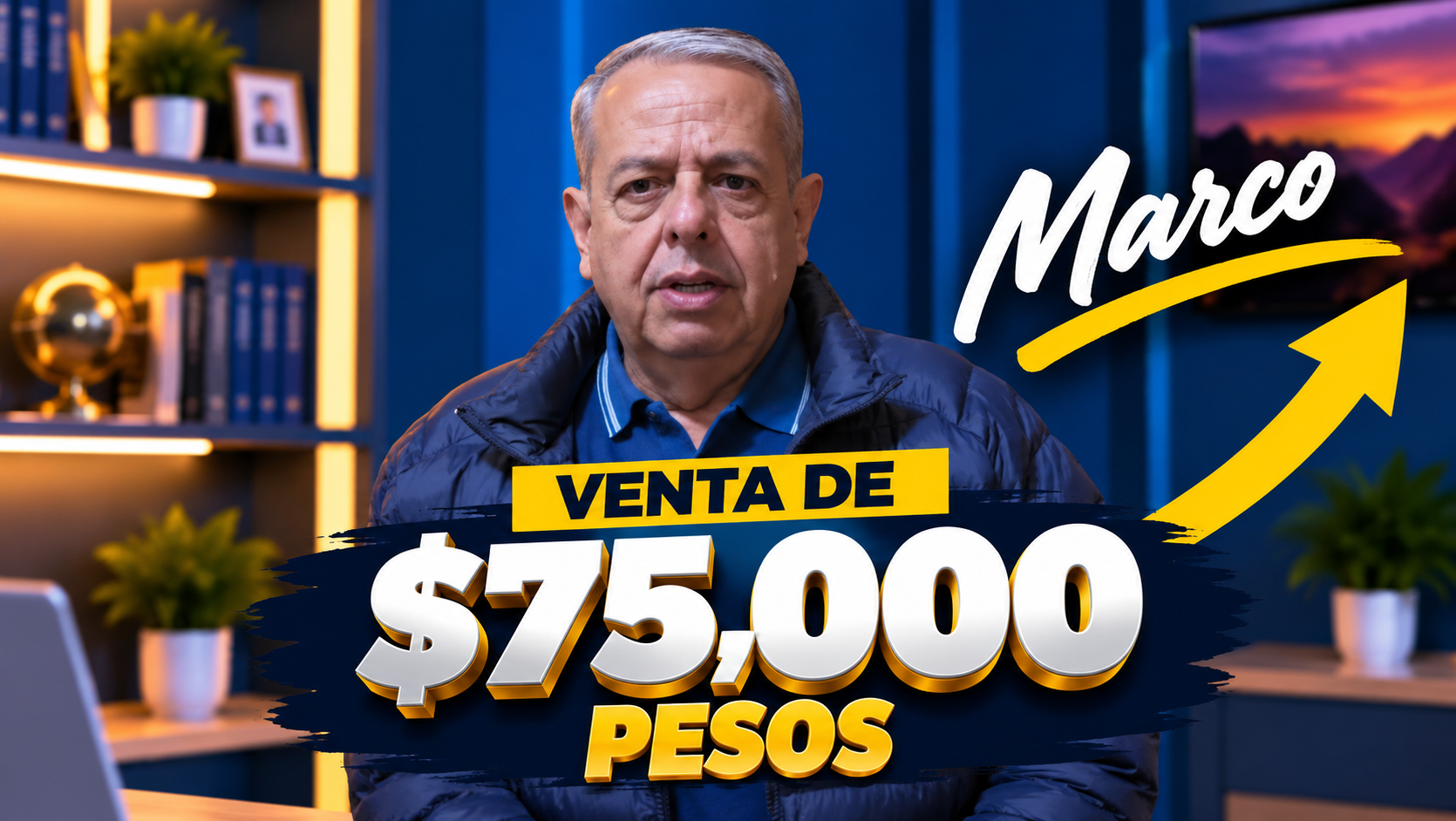Marco celebra una venta de 75,000 pesos