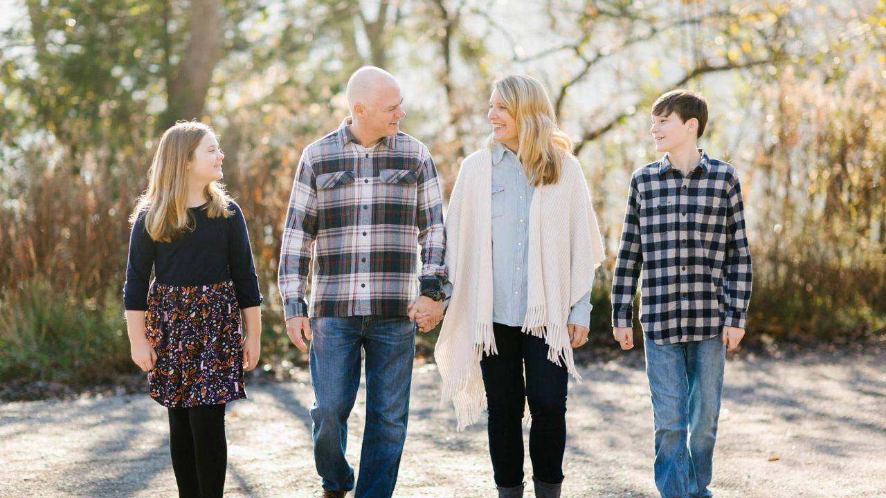 Parents and their teenage and young adult children spending time together, building connection and stronger family relationships