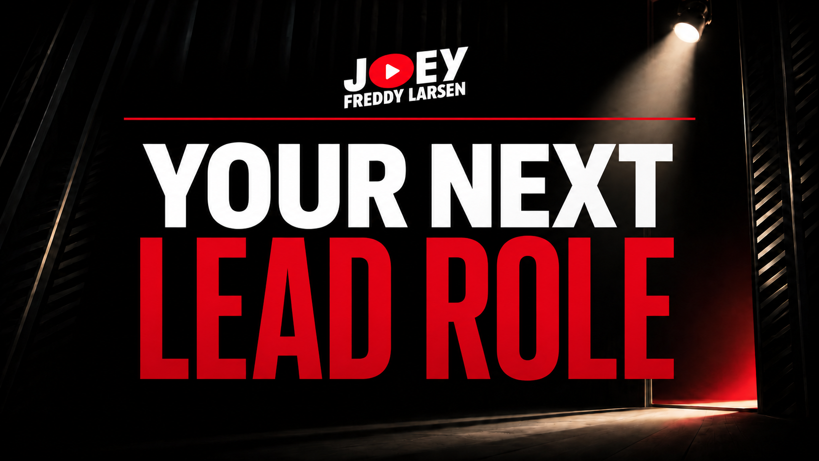 Your Next Lead Role flagship group coaching program for actors