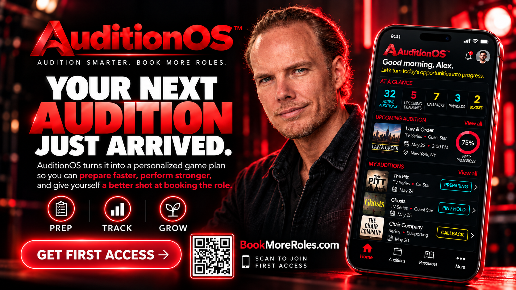 AuditionOS: prepare faster and submit stronger auditions