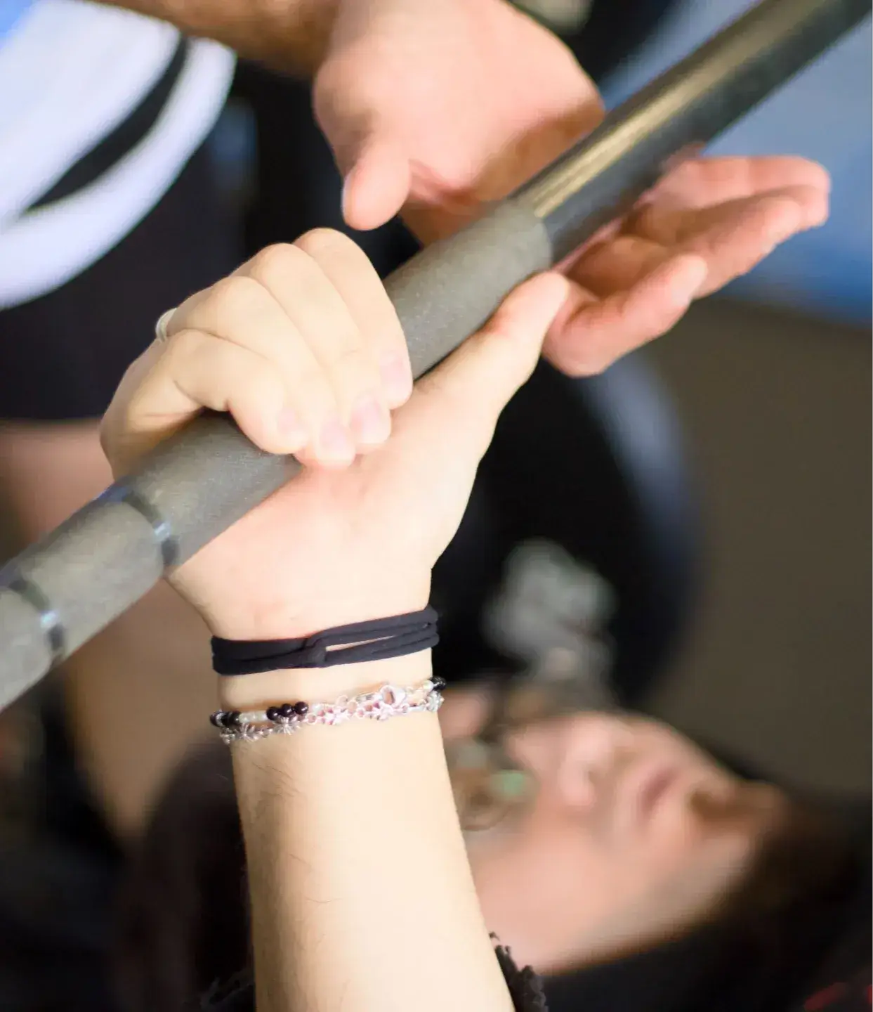 Trauma Informed Weight Lifting in action