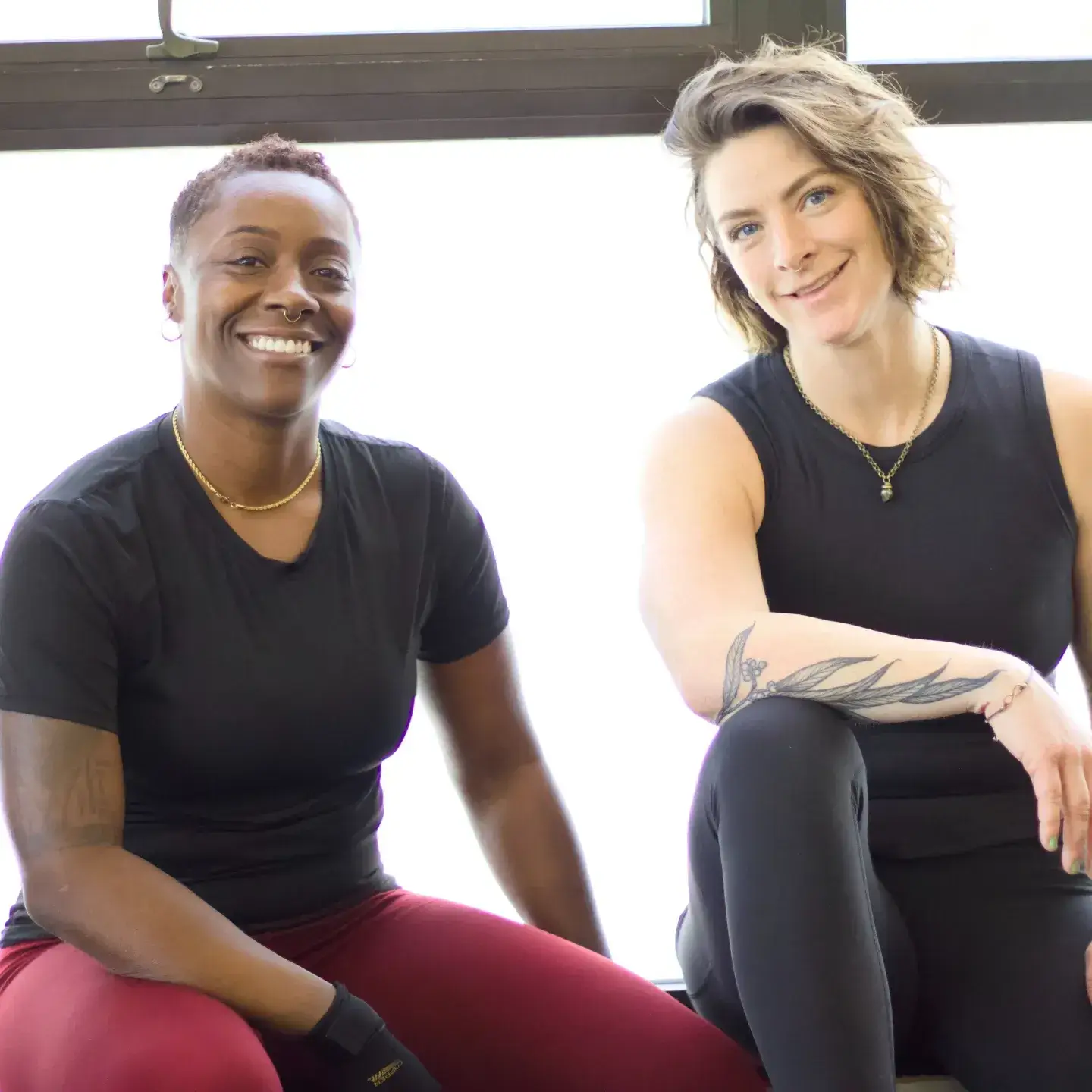 Program Director Candace Liger (left) and Program Co-Founder Mariah Rooney (right)