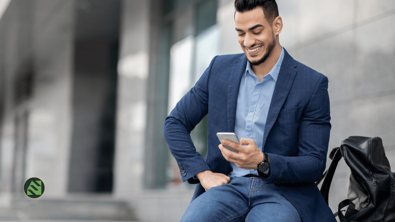entrepreneur professionalism man on phone