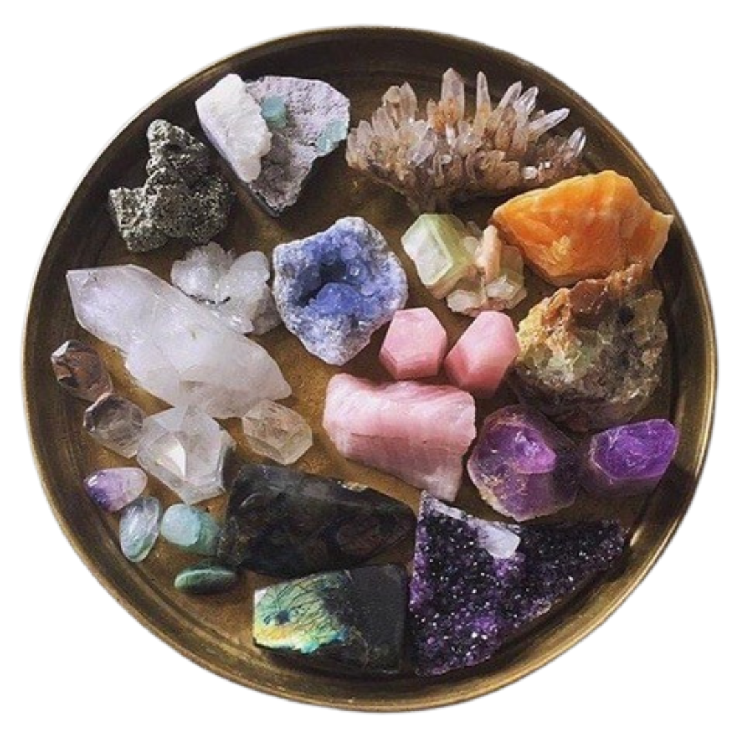 Krystaller i hverdagen, krystallhealing, terapautisk berøring