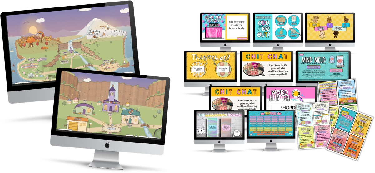 The Mega Brain Break Bundle plus Brain Break Gorge on Brain Break Island