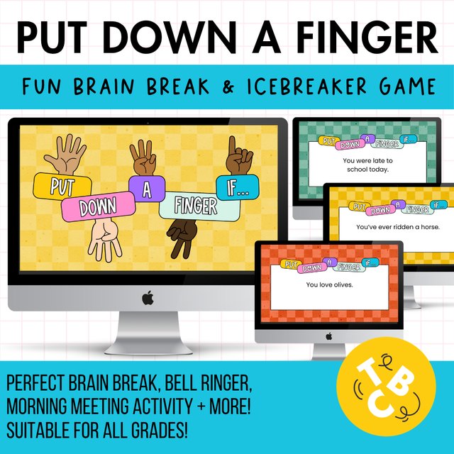 Put Down a Finger If... cover