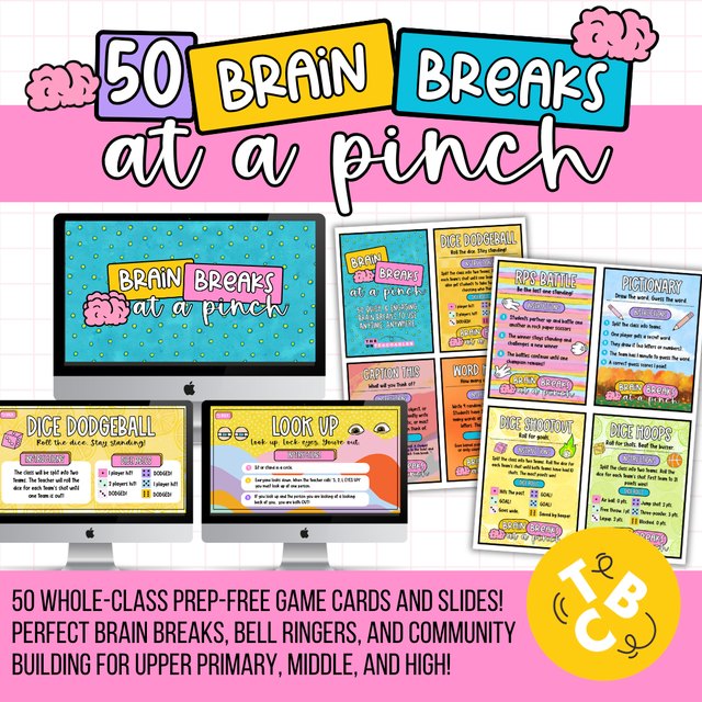 Brain Breaks at a Pinch cover