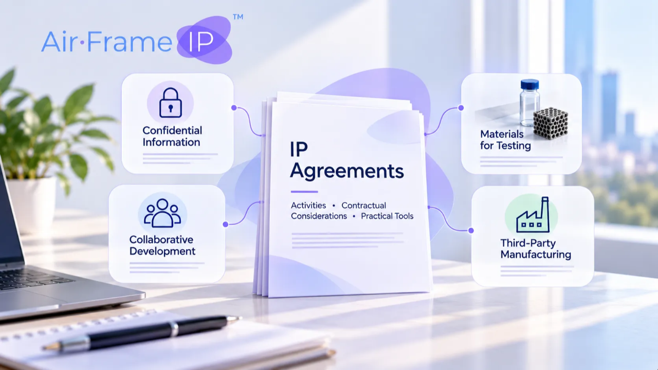 AirFrameIP ip agreements graphic 