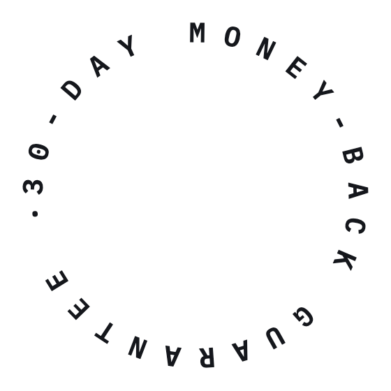 30-day money-back guarantee