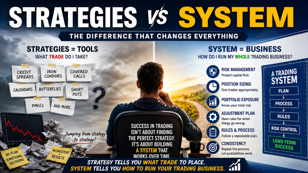 Strategies vs Systems