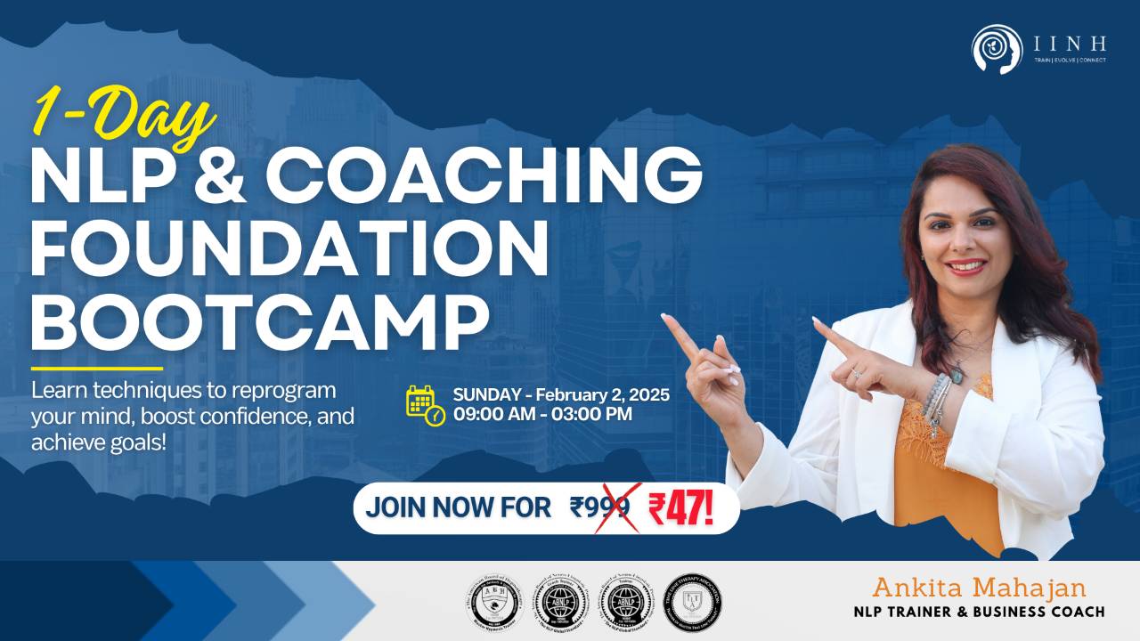 1 Day Nlp Coaching Foundation Bootcamp