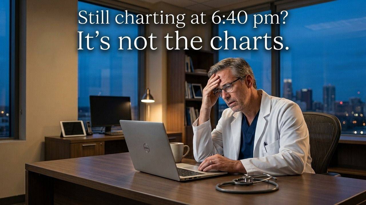 Still charting at 6:40 pm? It's not the charts.