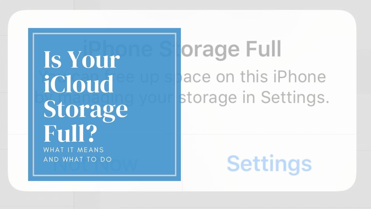 A screenshot of an iPhone "Phone Storage Full" alert with the words Don't Delete a Single Photo Until You Read This
