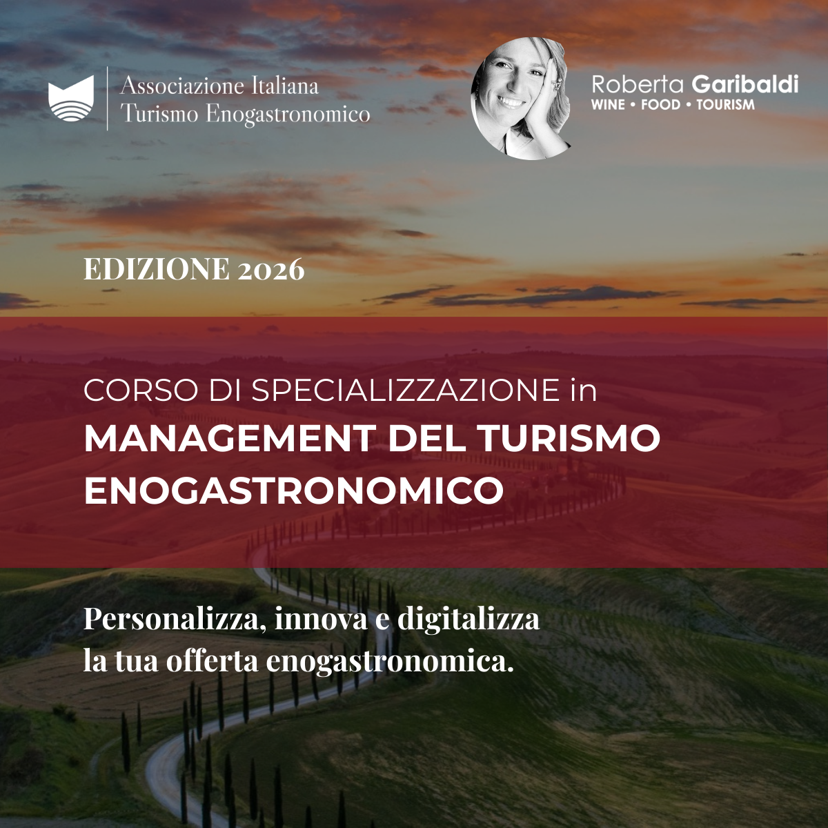 Corso di Management del Turismo Enogastronomico – edizione 2026