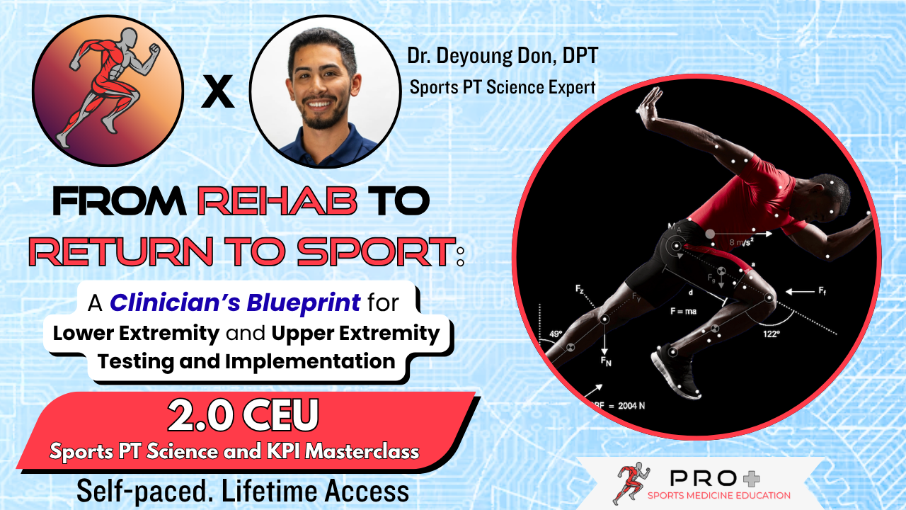 From Rehab to Return to Sport course