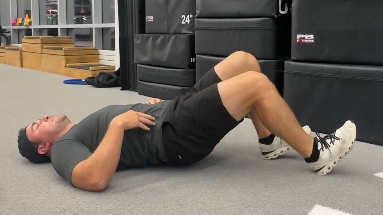 Hamstring Walkout