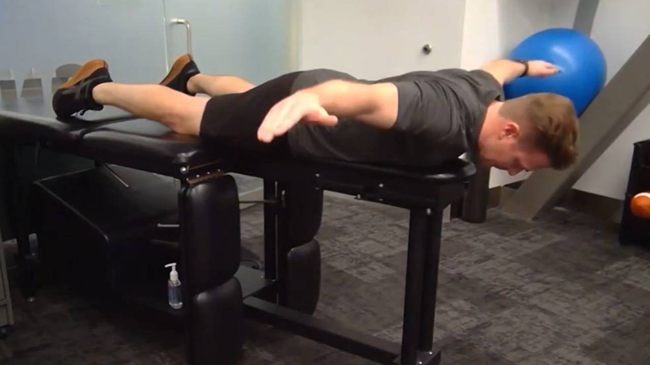 Prone Dumbbell Horizontal Abduction