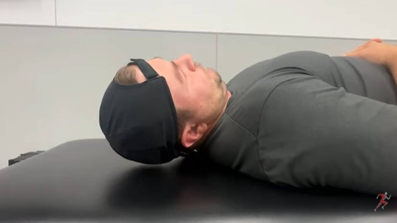 Chin Tuck Head Lift with Cervical Side Bending