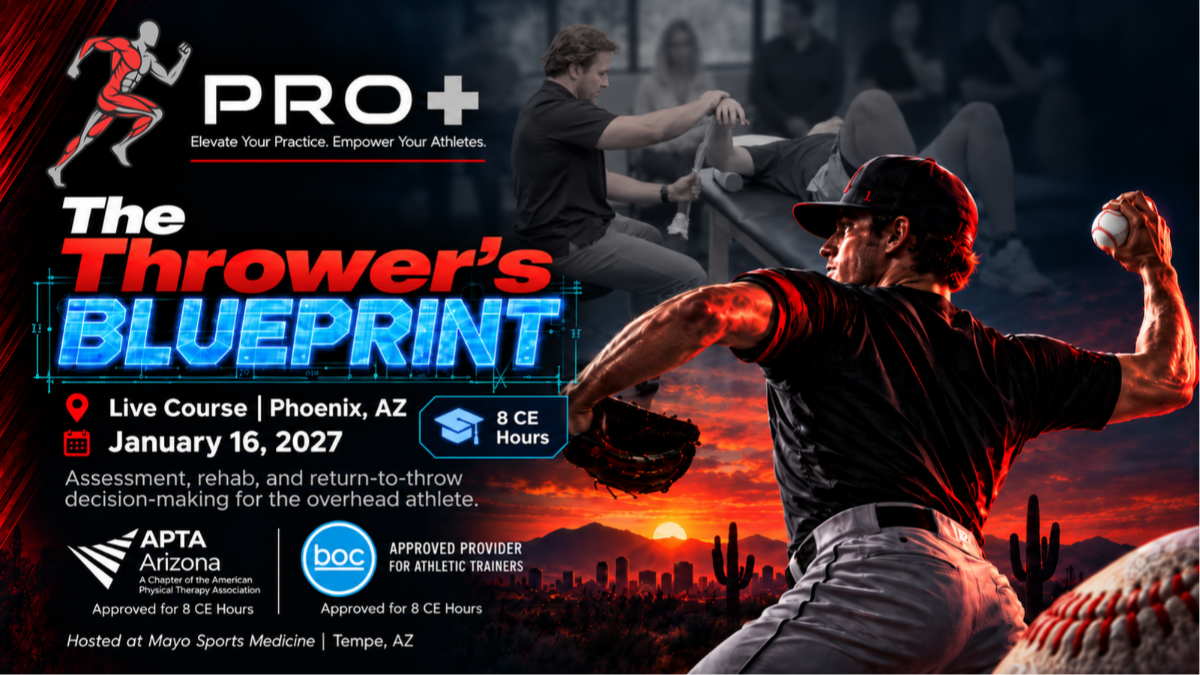 The Thrower's Blueprint live course in Phoenix, Arizona on January 16, 2027
