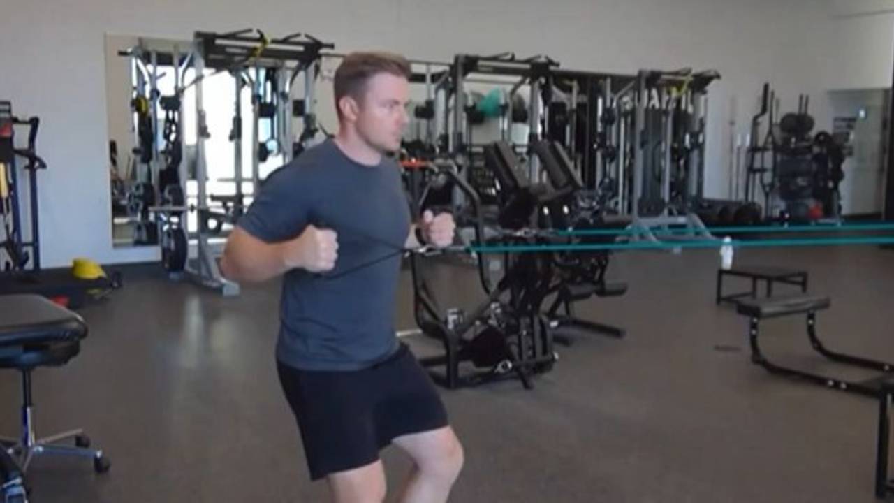 Bilateral Resistance Band Row