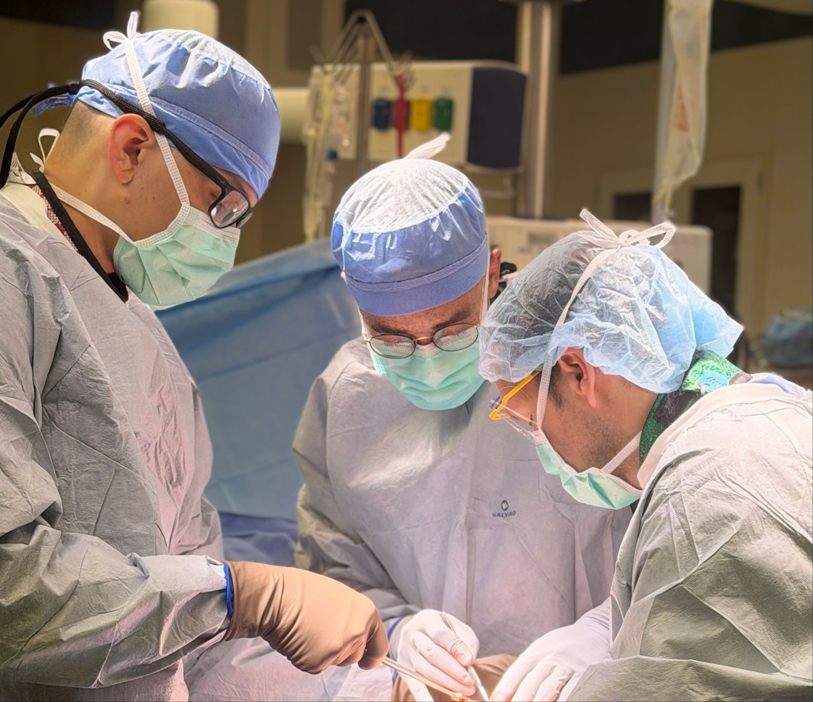 JR Smith in the operating room as an orthopedic surgery resident