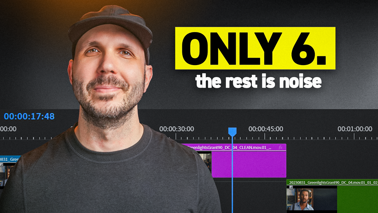 Video editor reviewing commercial footage for emotional storytelling