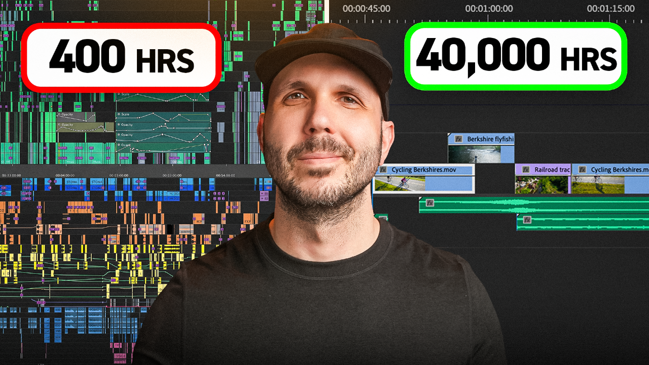 Video editor reviewing timeline while applying professional editing lessons on emotion and sound design