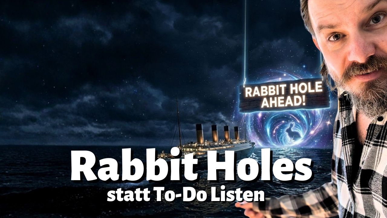 Rabbit Holes statt To-Do-Listen