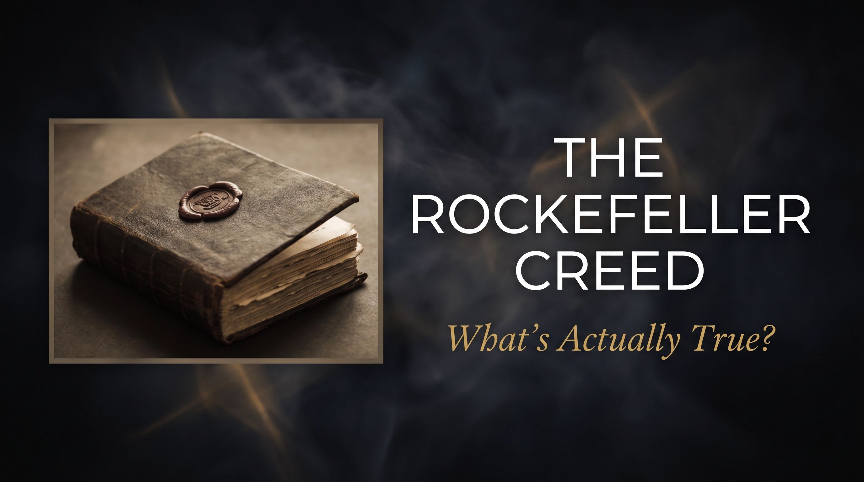 Rockefeller Creed