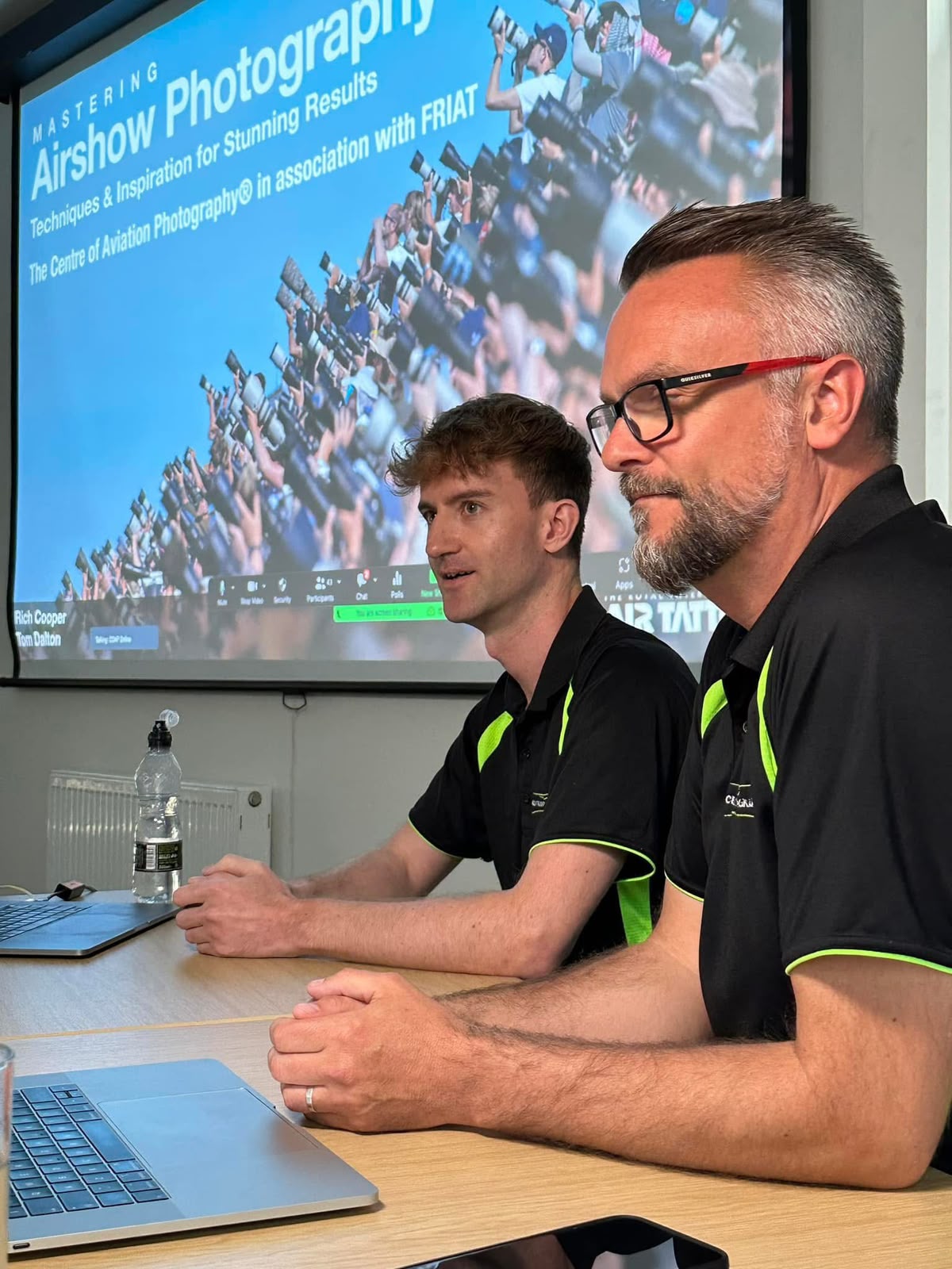 Rich & Tom delivering a previous RIAT workshop