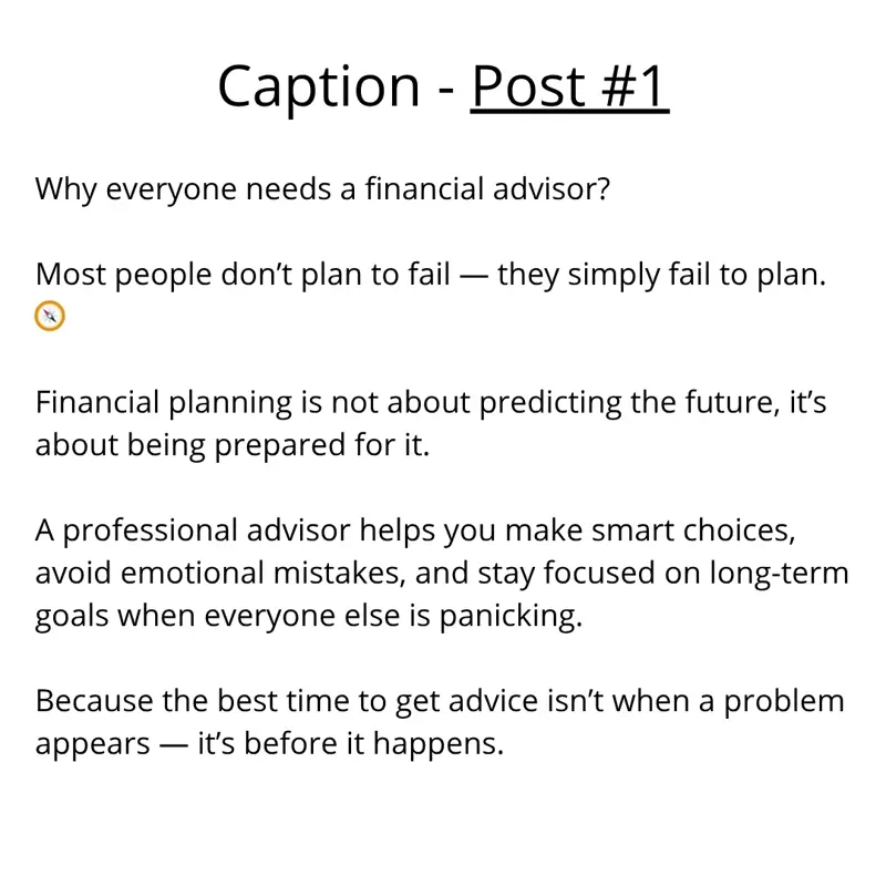 Financial Advisor 365 Preview