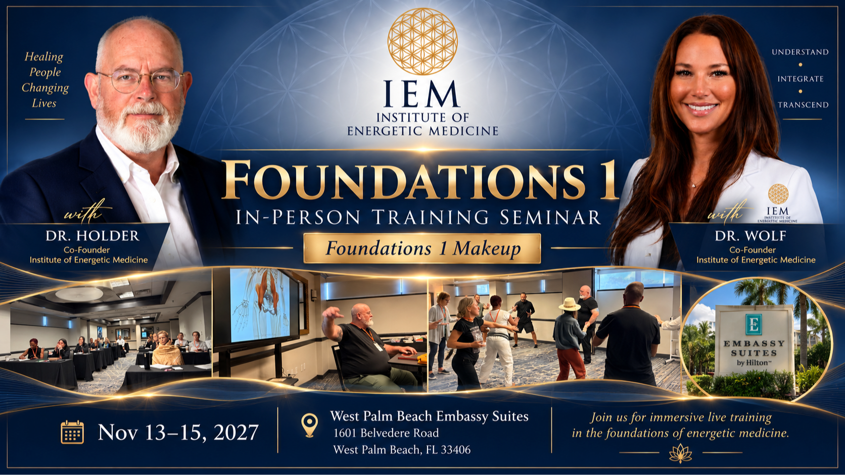 Foundations I In-Person Training Seminar — November 13–15, 2026, West Palm Beach