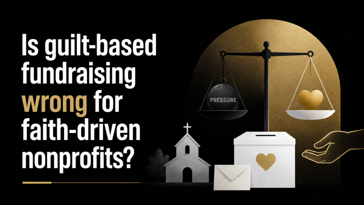 guilt-based marketing for nonprofits