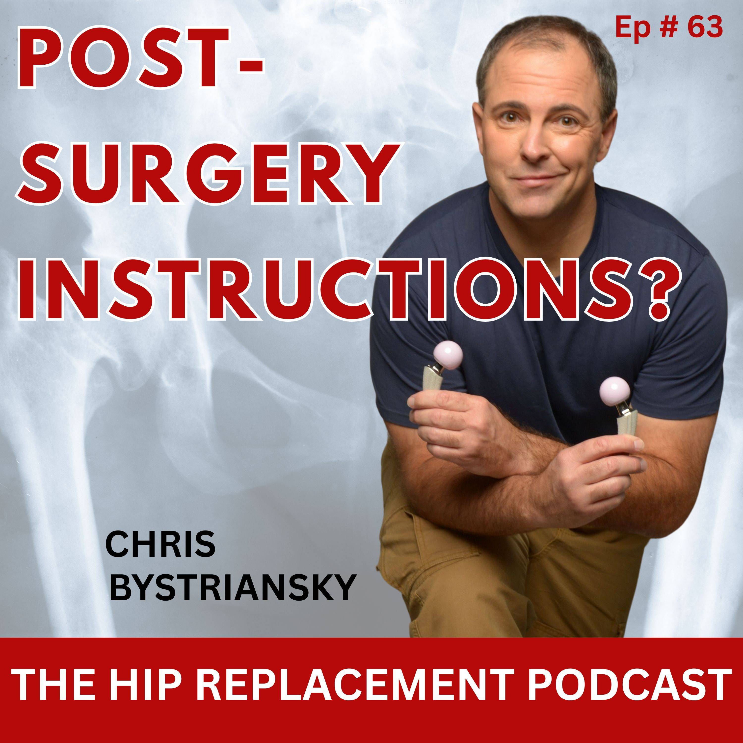 POST-SURGERY INSTRUCTIONS? - Ep. 63 episode artwork