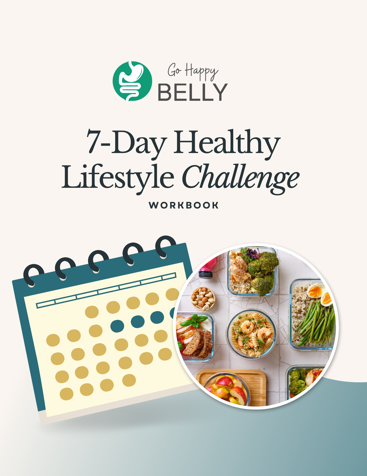 The 7-Day Healthy Lifestyle Challenge Workbook, cover