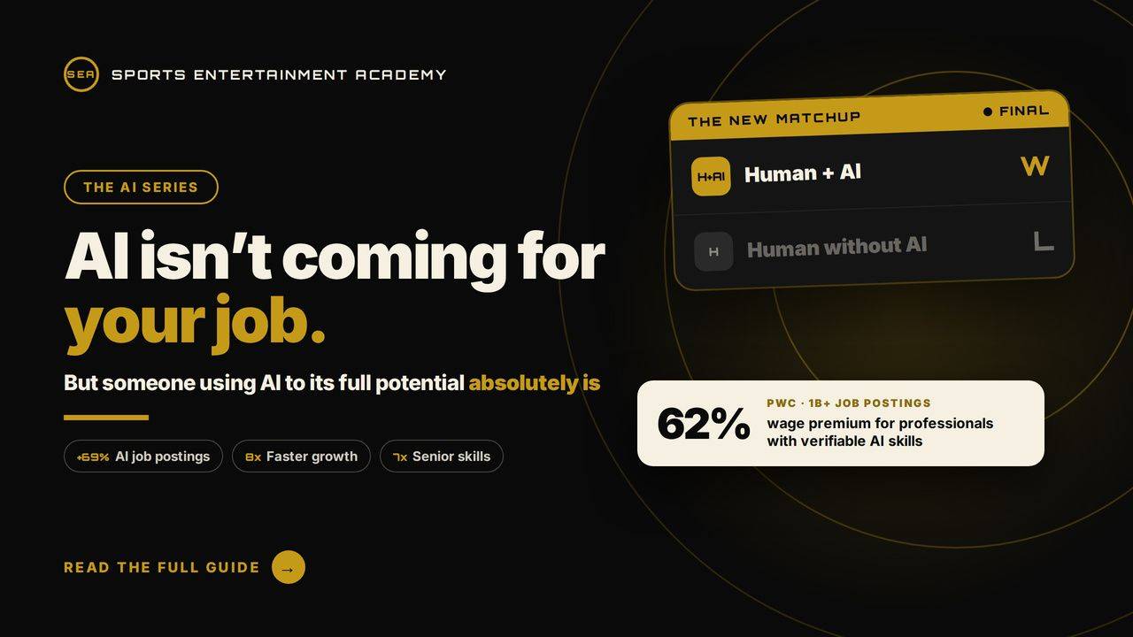 The 5 topics in SEA's AI Series: AI tools, context vaults, compounding speed, verifiable AI fluency and out-humaning AI