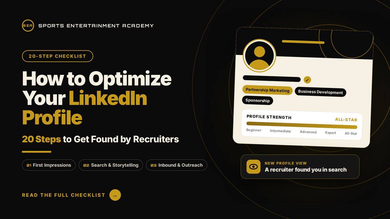 20 Step LinkedIn Guide Checklist