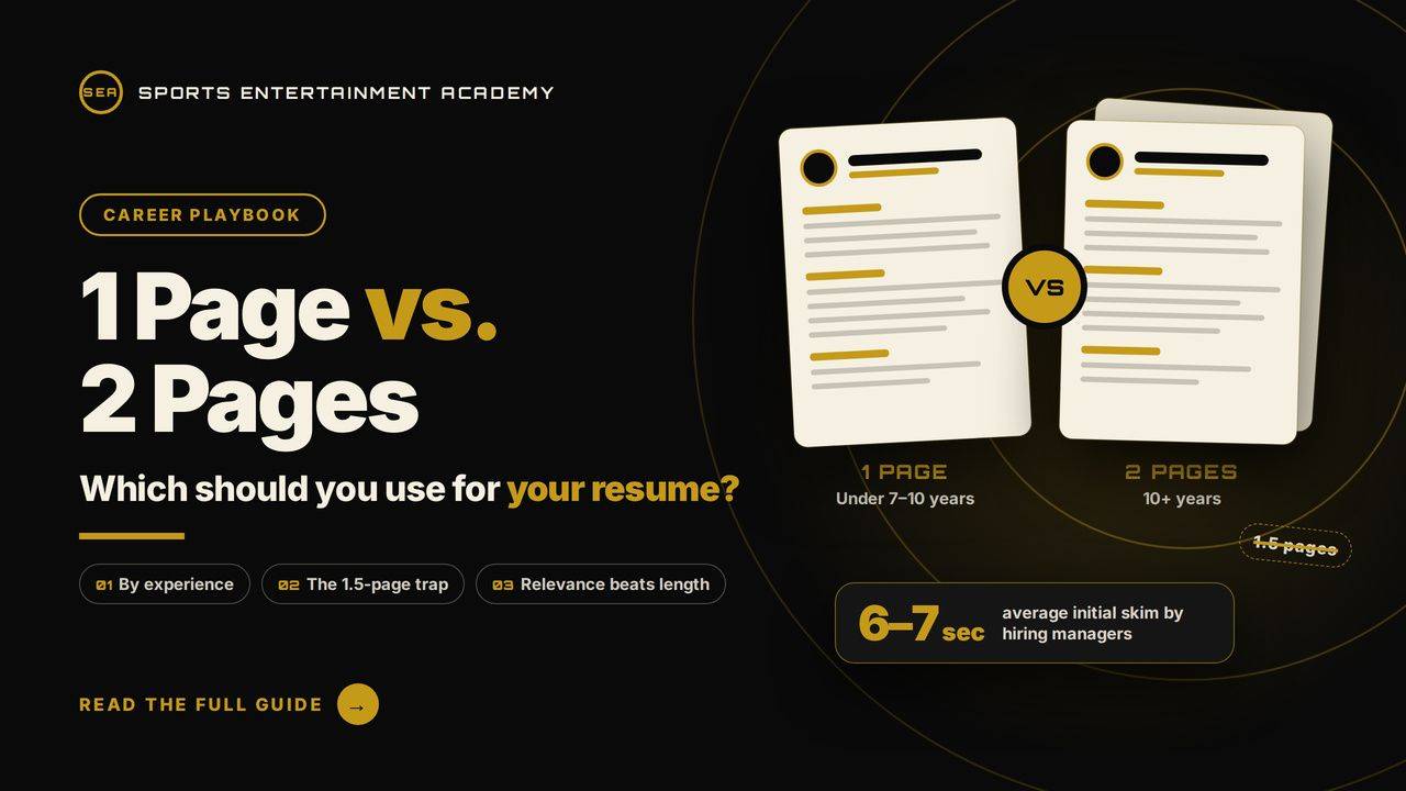 1 Page vs. 2 Pages: Which Should You Use For Your Resume?