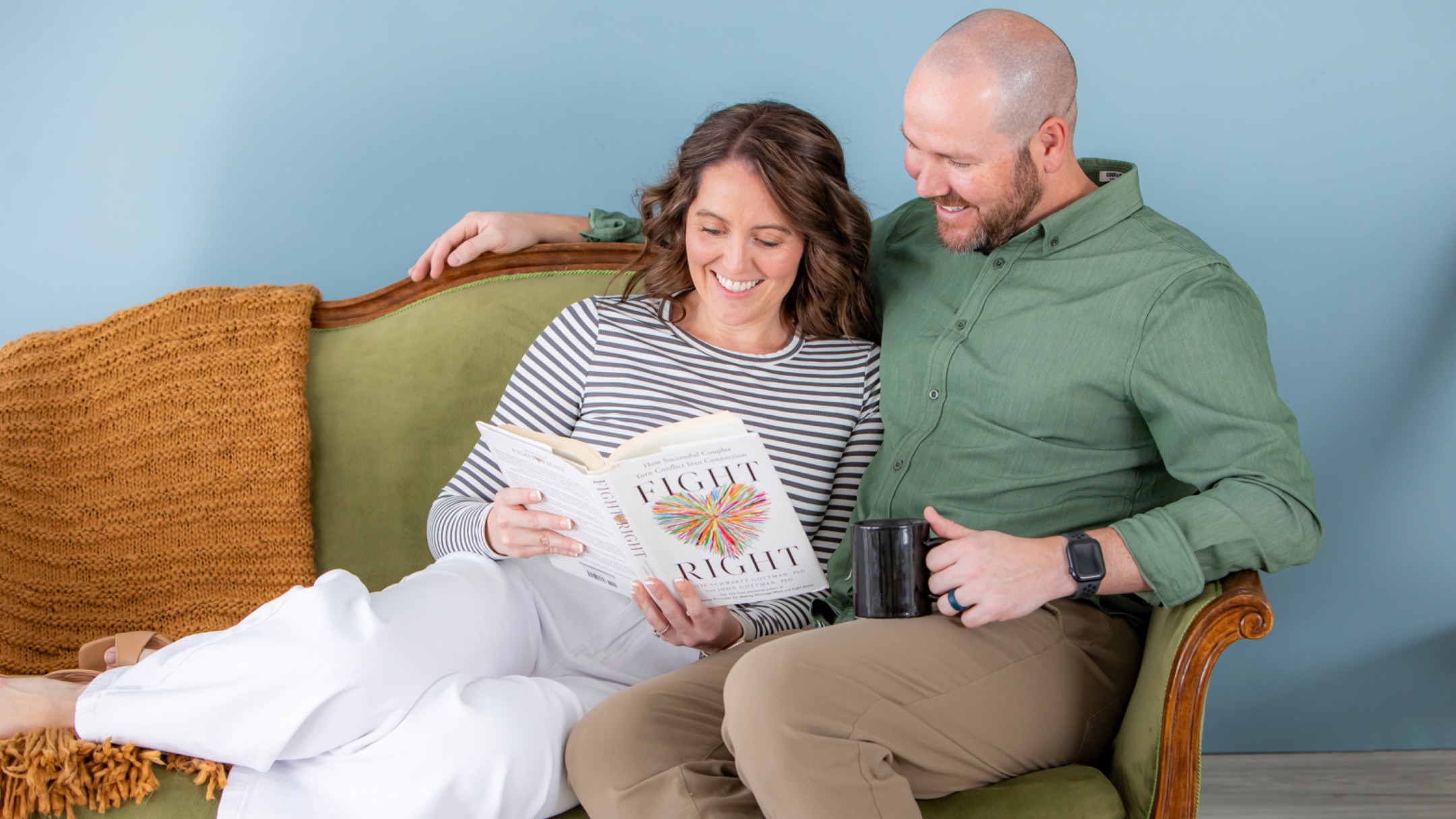 Couple rebuilding trust and connection after trauma