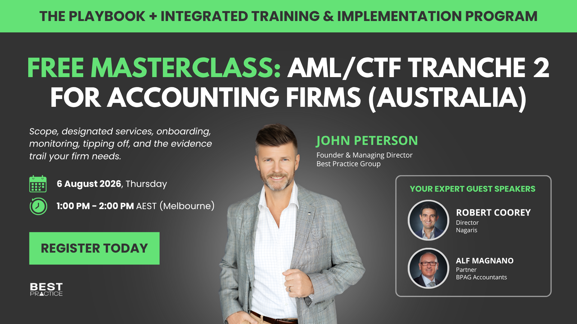 AML/CTF Tranche 2 Training Course Briefing for Accountants
