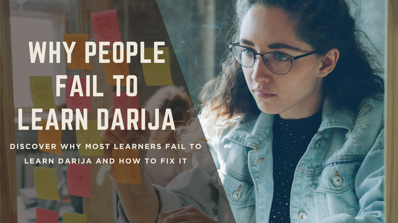 Frustrated student trying to learn Darija online without structure and guidance