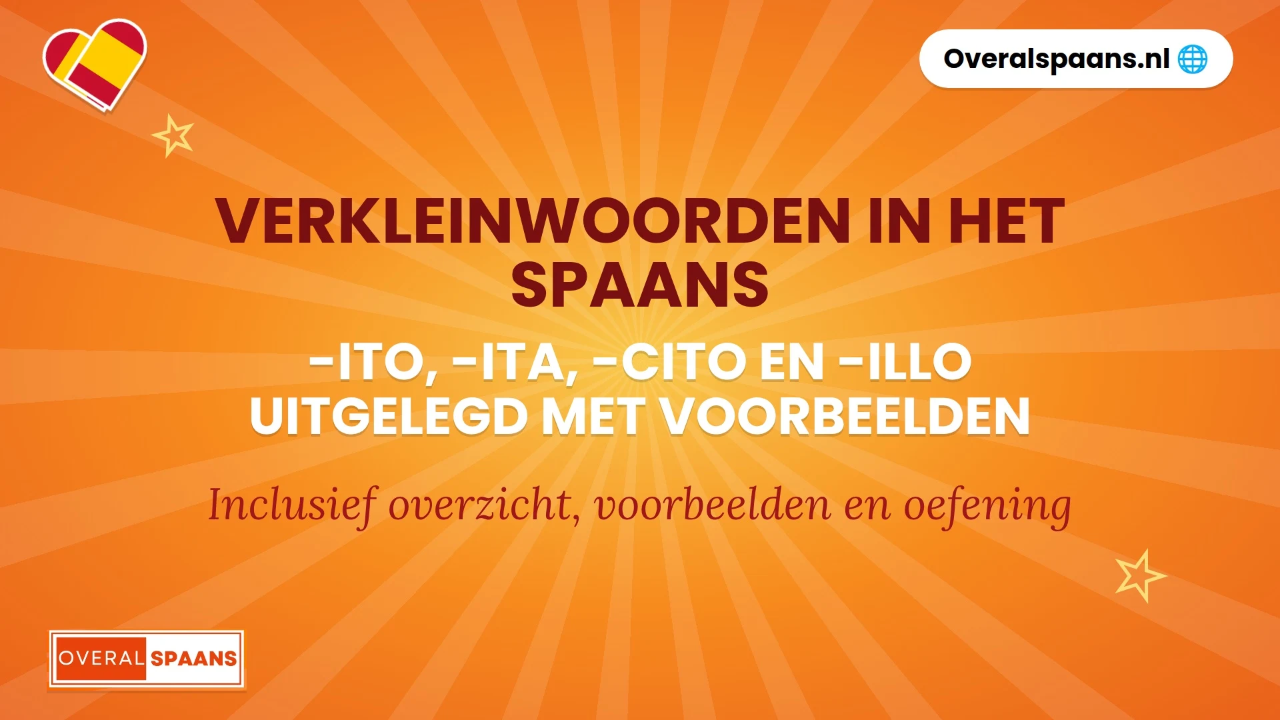 Thumbnail Verkleinwoorden in het Spaans