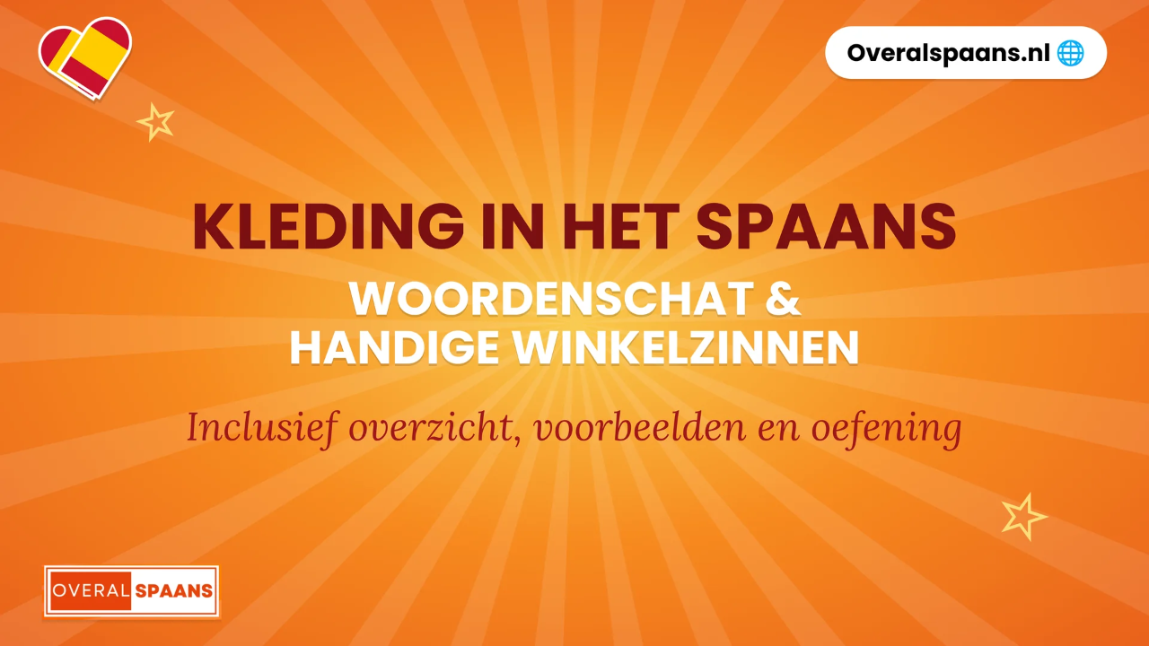 Kleding in het Spaans thumbnail